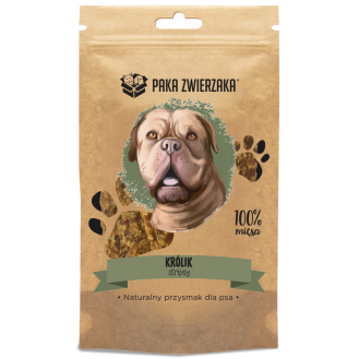 Paka Zwierzaka Stripsy Królik dla psa op. 70g