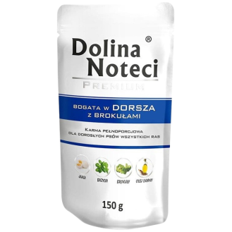 Dolina Noteci Premium Adult Dorsz z Brokułami Mokra Karma dla psa op. 150g
