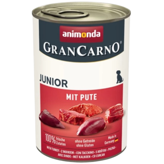 Animonda GranCarno Junior Indyk Mokra Karma dla szczeniaka op. 400g