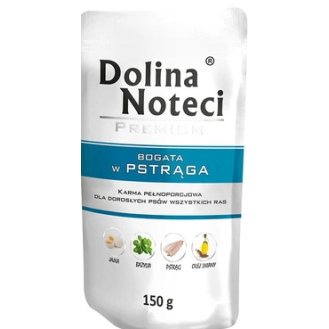 Dolina Noteci Premium Adult Pstrąg Mokra Karma dla psa op. 150g