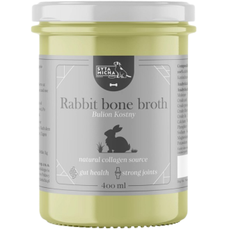 Syta Micha Rabbit Bone Broth Bulion z Kości Królika dla psa op. 400ml