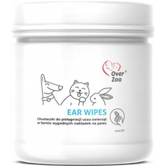 Over Zoo Ear Wipes Czyściki do uszu dla psa i kota op. 50szt.