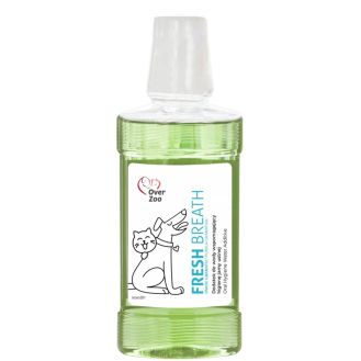 Over Zoo Fresh Breath Preparat do higieny jamy ustnej dla psa i kota poj. 250ml