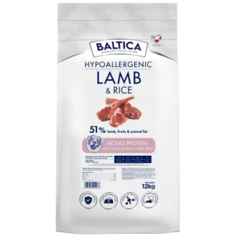 Baltica Hypoallergenic Adult Large Lamb&Rice Sucha karma dla psa op. 12kg