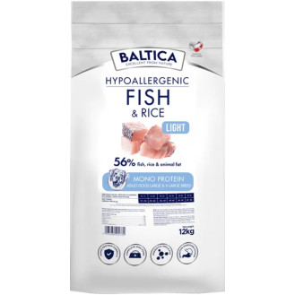 Baltica Hypoallergenic Adult Large Light Fish&Rice Sucha karma dla psa op. 12kg