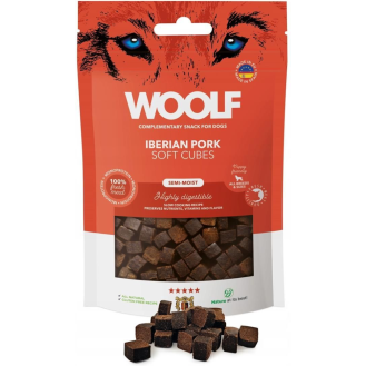 Woolf Przysmak Iberian Pork Soft Cubes dla psa op. 100g