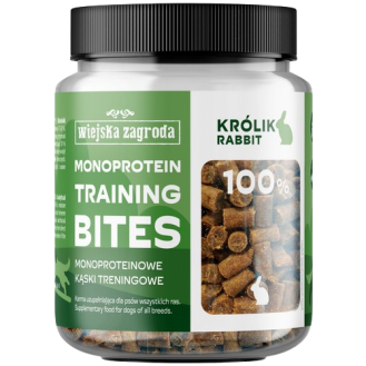 Wiejska Zagroda Monoprotein Training Bites Przysmaki z Królikiem dla psa op. 150g