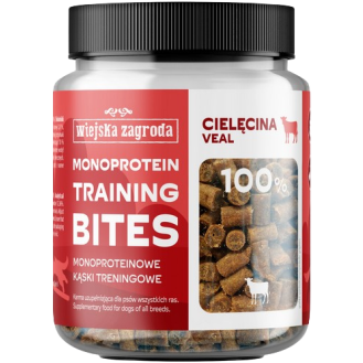 Wiejska Zagroda Monoprotein Training Bites Przysmaki z Cielęciną dla psa op. 150g