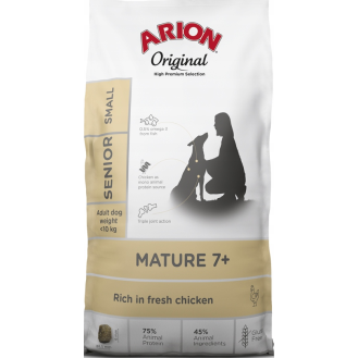 Arion Original Mature/Senior 7+ Small Chicken&Rice Sucha Karma dla psa op. 2kg