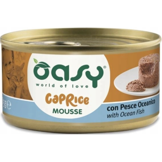 Oasy Caprice Adult Mousse with Ocean Fish Mokra Karma dla kota op. 85g