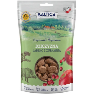 Baltica Przysmaki Regionów Dziczyzna i Jabłko z Żurawiną dla psa op. 100g
