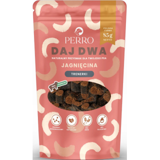 Perro DAJ DWA Jagnięcina Trenerki Przysmaki dla psa op. 85g