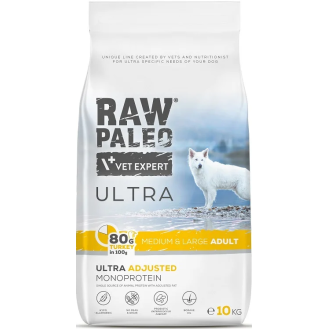 VetExpert Raw Paleo Ultra Adult Medium/Large Indyk Sucha Karma dla psa op. 10kg