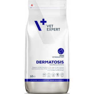 VetExpert VD Dermatosis Adult Łosoś z Ziemniakami Sucha Karma dla psa op. 12kg