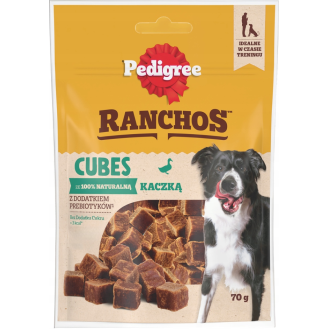 Pedigree Przysmak Ranchos Cubes z Kaczką dla psa op. 70g