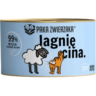Paka Zwierzaka Jagnięcina Mokra karma dla kota op. 200g