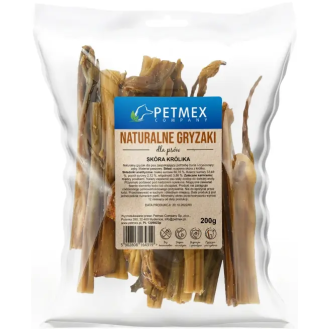 Petmex Przysmak Skóra królicza dla psa op. 200g