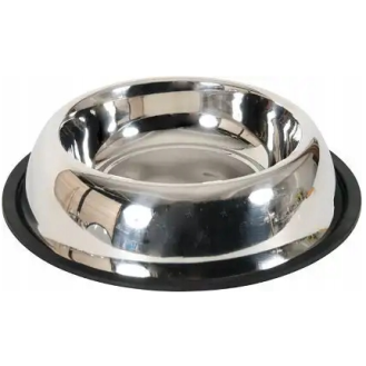 Zolux INOX Miska metalowa na gumie dla kota i psa poj. 0.25l nr kat. 475475