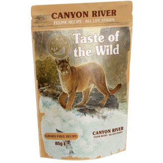 Taste of the Wild Canyon River Mokra Karma dla kota op. 85g