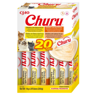 Inaba Ciao Churu Box Chicken and Beef Mix Przysmak dla kota op. 20x14g