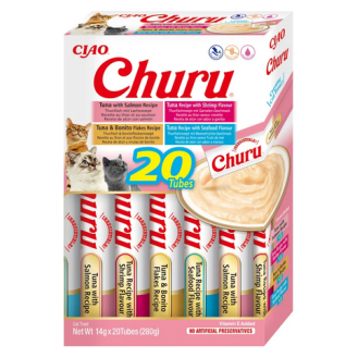 Inaba Ciao Churu Box Seafood Mix Przysmak dla kota op. 20x14g