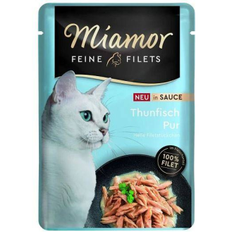 Miamor Feine Filets Adult Tuńczyk w sosie Mokra Karma dla kota op. 100g SASZETKA
