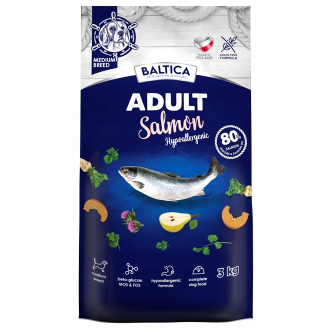 Baltica Excellent Hypoallergenic Adult Small Salmon Sucha Karma dla psa op. 3kg