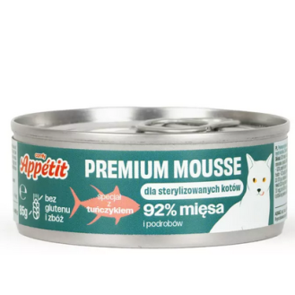 Comfy Appetit Premium Sterilized Mousse z Tuńczykiem Mokra karma dla kota 85g
