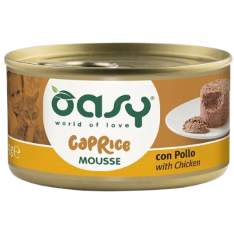 Oasy Caprice Adult Mousse with Chicken Mokra Karma dla kota op. 85g