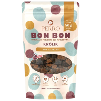 Perro BON BON Królik siła czystka Przysmaki dla psa op. 80g