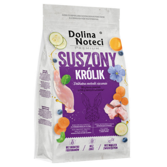 Dolina Noteci Premium Adult Królik Suszona Karma dla psa op. 9kg