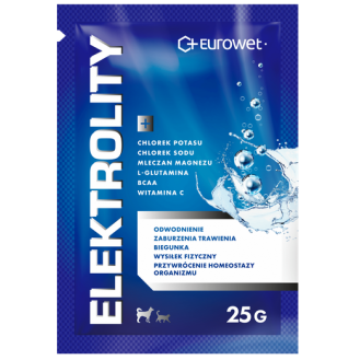 Eurowet Elektrolity dla psa i kota op. 25g