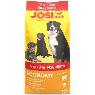 Josera JosiDog Adult Economy Sucha Karma dla psa op. 15kg+3kg GRATIS