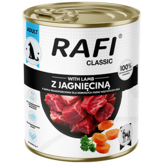 Rafi Classic Dog Jagnięcina Mokra Karma dla psa op. 800g