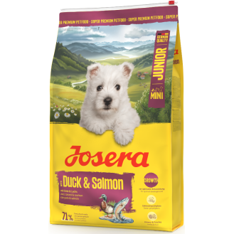 Josera Junior Mini Duck&Salmon Sucha Karma dla szczeniaka op. 10kg