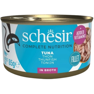 Schesir Adult Tuna in Broth Mokra Karma dla kota op. 85g