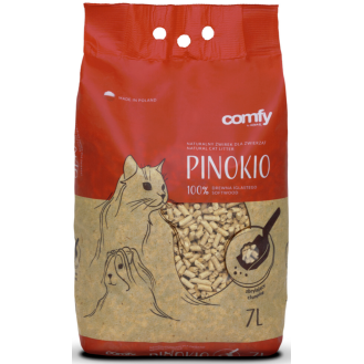 Comfy Żwirek Drzewny Zbrylający Pinokio dla zwierząt domowych op. 7l