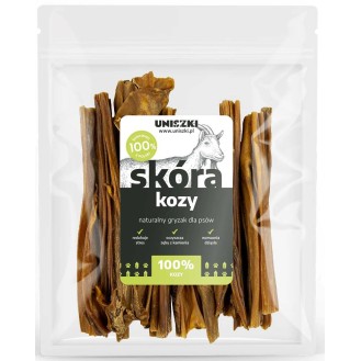 Uniszki Przysmak Skóra kozy dla psa op. 100g