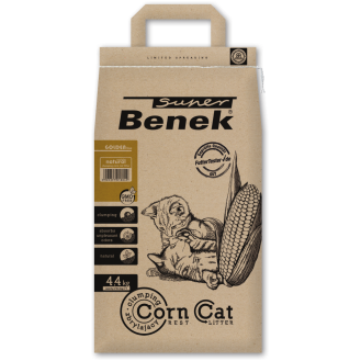 Super Benek Żwirek kukurydziany Corn Cat Golden dla kota poj. 7l