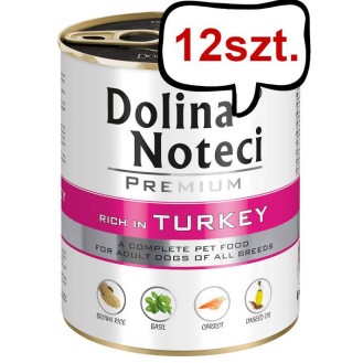 Dolina Noteci Premium Adult Indyk Mokra Karma dla psa op. 800g Pakiet 12szt.