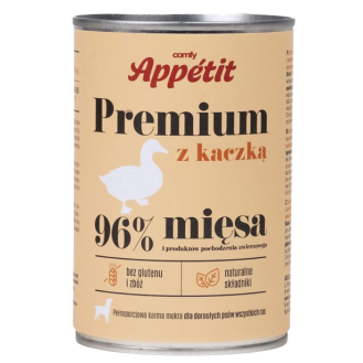 Comfy Appetit Premium z Kaczką Mokra karma dla psa 400g