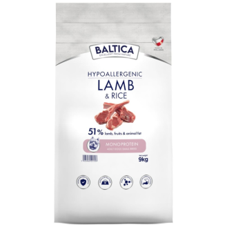 Baltica Hypoallergenic Adult XS/S Lamb Sucha karma dla psa op. 9kg