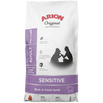 Arion Original Sensitive Adult Medium Lamb&Rice Sucha Karma dla psa op. 2kg