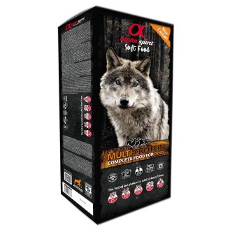 Alpha Spirit Multi-Protein Karma sucha miękka dla psa op. 9kg (karton)