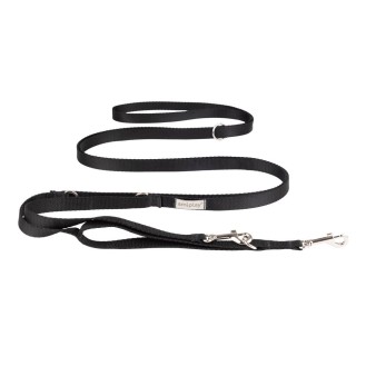 Amiplay Smycz regulowana 8in1 Samba dla psa rozm. M 20mm/400cm kolor czarny
