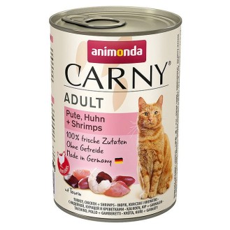Animonda Carny Adult Wołowina i Indyk z Krewetkami Mokra Karma dla kota op. 400g