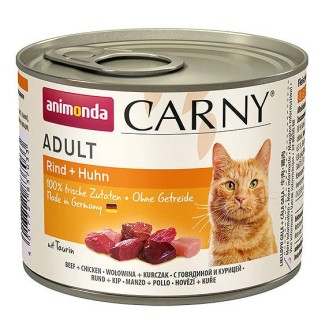 Animonda Carny Adult Wołowina i Kurczak Mokra Karma dla kota op. 200g