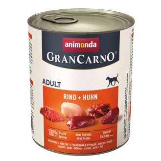 Animonda GranCarno Adult wołowina z kurczakiem Mokra Karma dla psa op. 800g