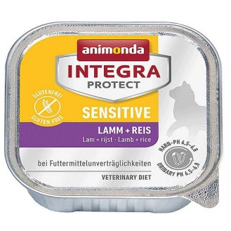 Animonda Integra Protect Sensitive z jagnięciną i ryżem (lamm) Mokra Karma dla kota op. 100g