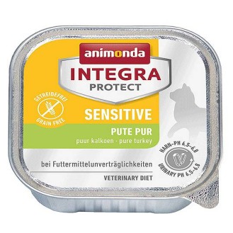 Animonda Integra Protect Sensitive z indykiem (pute pur) Mokra Karma dla kota op. 100g